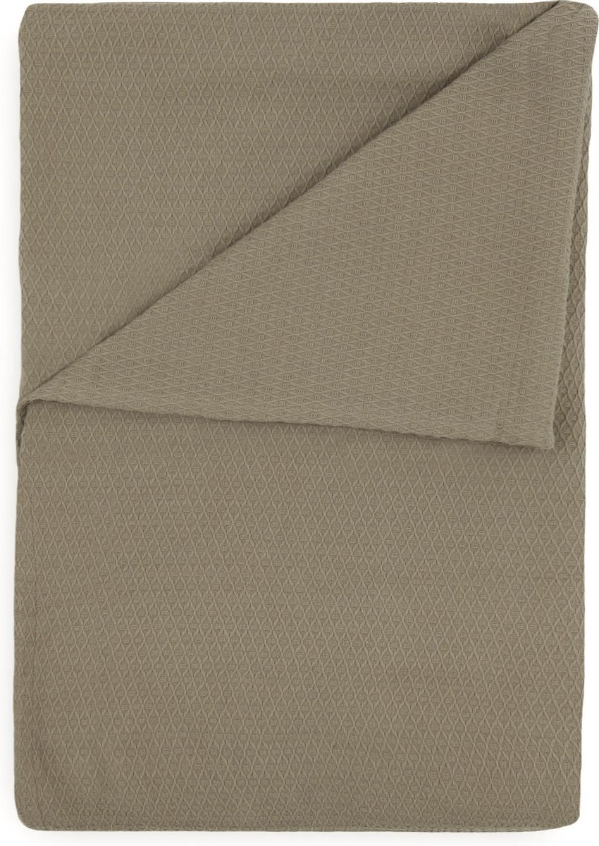 Sprei TOUTLI Katoen 220 x 240 cm Taupe
