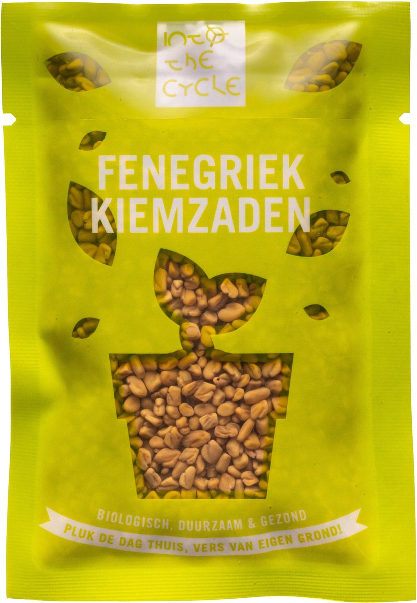 Into the Cycle Fenegriek kiemzaden biologisch 25 Gram Zakje NL-BIO-01