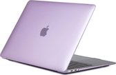 Mobigear Laptophoes geschikt voor Apple MacBook Air 13 Inch (2018-2020) Hoes Hardshell Laptopcover MacBook Case | Mobigear Glossy - Paars - Model