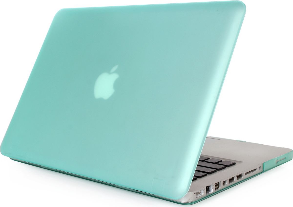 Mobigear - Laptophoes geschikt voor Apple MacBook Pro 15 Inch (2008-2012) Hoes Hardshell Laptopcover MacBook Case | Mobigear Matte - Groen - Model A1286
