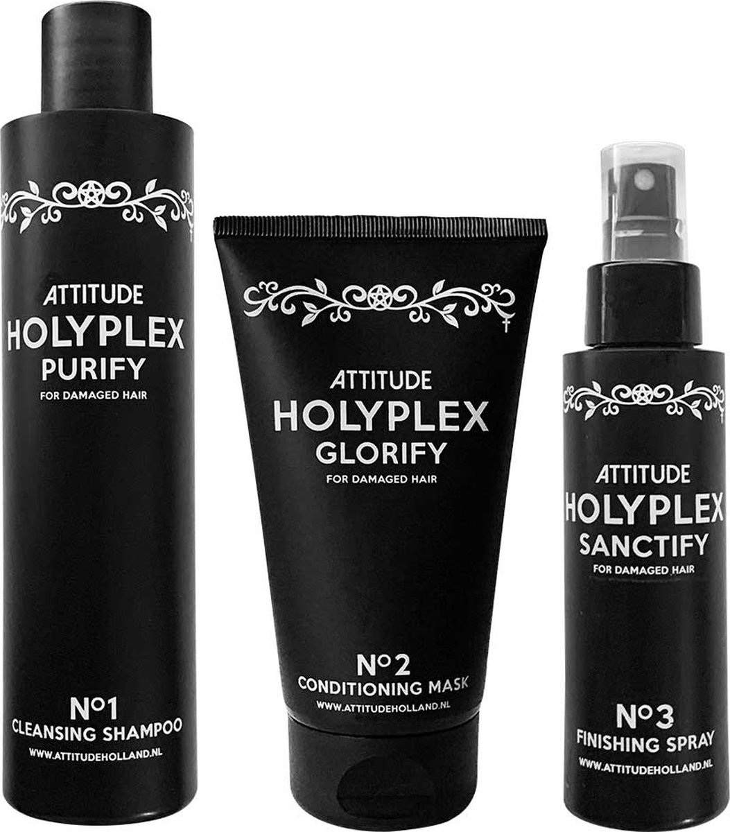 Attitude Hair Dye Haarverzorging Holyplex set