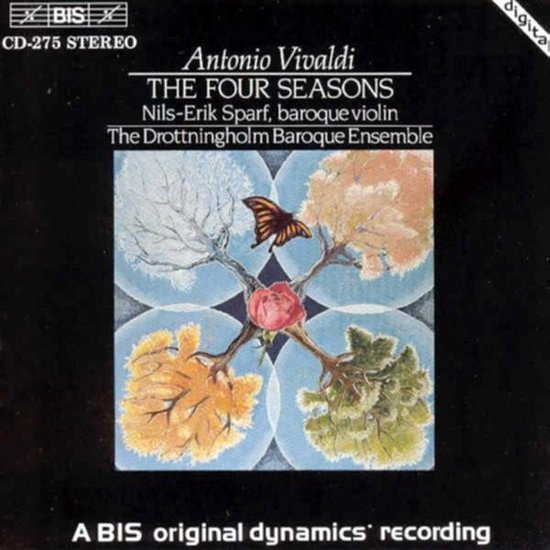 Nils-Erik Sparf, The Drottningholm Baroque Ensemble - Vivaldi: The Four Seasons (CD)