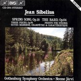 Gothenburg Symphony Orchestra, Neeme Järvi - Sibilius: Spring Song Opus 16/The Bard Op.64 (CD)