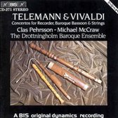 Clas Pehrsson, Michael McCraw, Drottningholm Baroque Ensemble - Concertos for Recorder and Bassoon (CD)