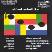Roland Pöntinen, The Tale Quartet - Piano Quintet/Kanon In Memoriam Igor Strawinsky (CD)