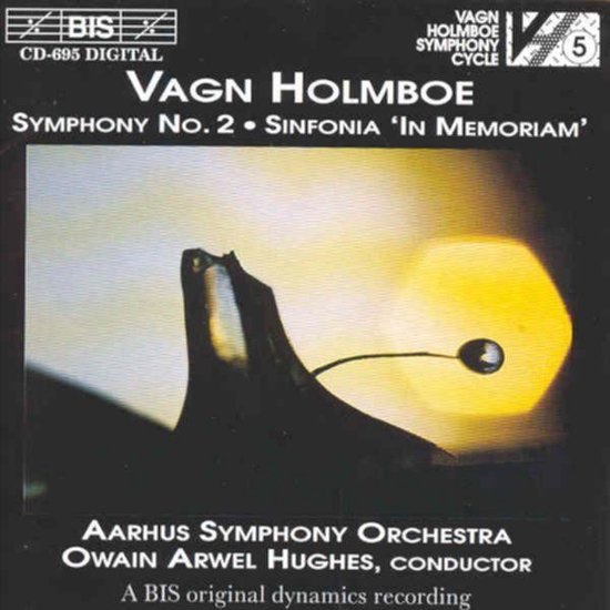 Aarhus Symphony Orchestra, Owain Arwel Hughes - Holmboe: Symphony No.2, Op. 15 (CD)