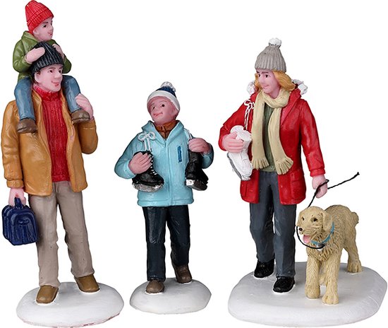 Lemax - 'Going Skating' - Figuur