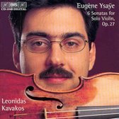 Leonidas Kavakos - Six Sonatas, Op.27, For Solo Violin (CD)