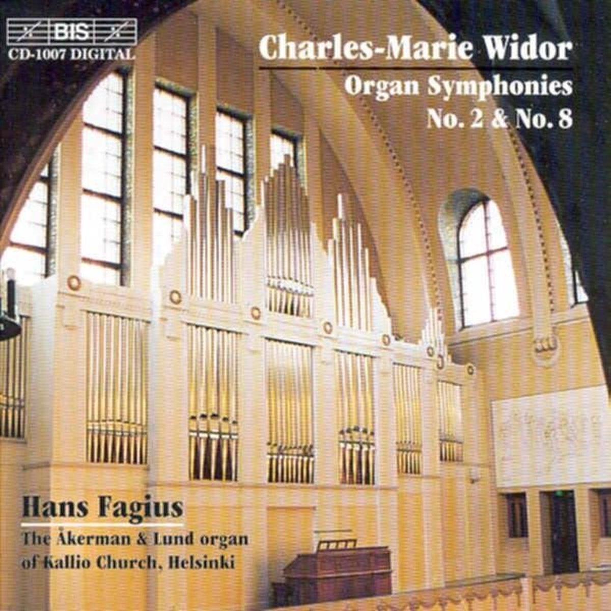 Hans Fagius - Widor: Organ Symphony No.2 In D Major (CD)
