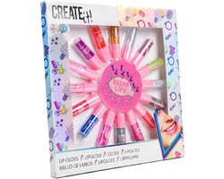 Create It! Lipgloss-set Poptastic Meisjes 160 Ml 16-delig Create It! Lipgloss-set Poptastic Meisjes 160 Ml 16-delig