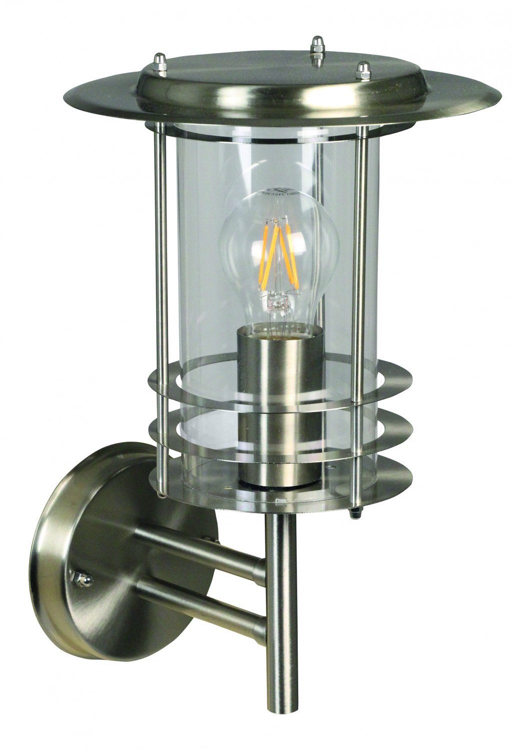 Luxform Wandlamp voor buiten Phoenix 230 V zilver LUX1706S