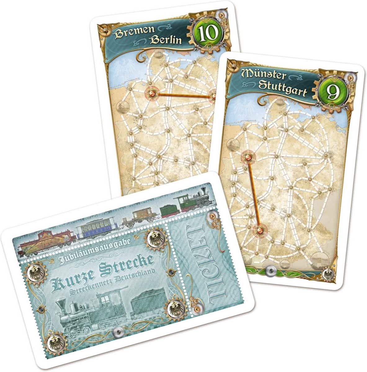 Days of Wonder - Ticket to Ride Germany - Stedeneditie - Bordspel — afbeelding 4