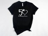 Chemise Lykke pour les amoureux des plantes | Chemise I Am Un Plantaholic Sur La Route De La Récupération |Cadeau de jardinage Funny | Dame aux plantes | Chemise de passe- Hobby drôle femmes | Chemise cadeau drôle | Katoen Zwart