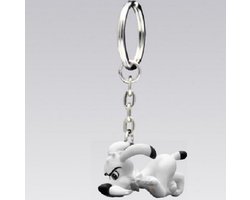 Idefix snuffelend - sleutelhanger - Asterix en Obelix - 4 cm