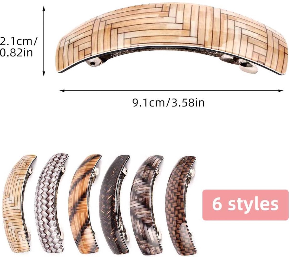 PandaHall Elite - 23 stuks vintage haarspeld, retro haarspelden, bladclip, bloem, vlinder, van messing, voor meisjes en vrouwen, antiek brons