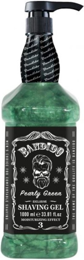 Bandido Gel à Raser Vert Nacré 1000 ml