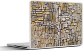 Sticker pour ordinateur portable - 12,3 pouces - Mondrian - Art - Maîtres anciens - 30x22cm - Autocollants pour ordinateur portable - Skin pour ordinateur portable - Housse