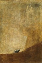 Francisco Goya - The Dog, De Hond Canvas Print