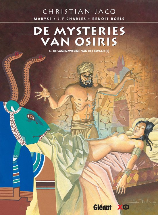 Cover van het boek 'Mysteries van Osiris 004 Samenzwering van het kwaad 2' van B. Roels