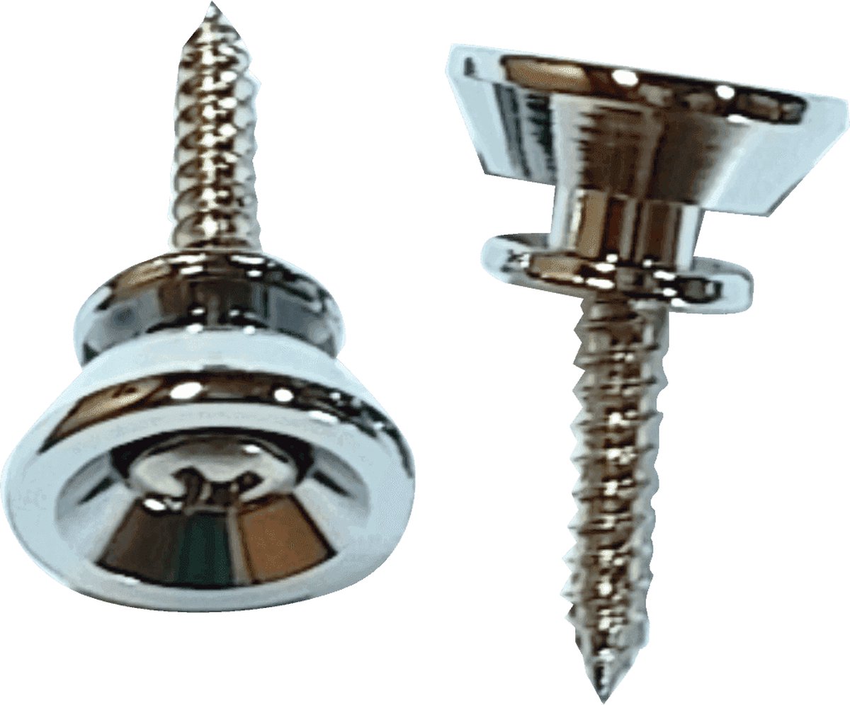 Yellow Parts EZ2396C Strap Buttons voor gitaar chroom