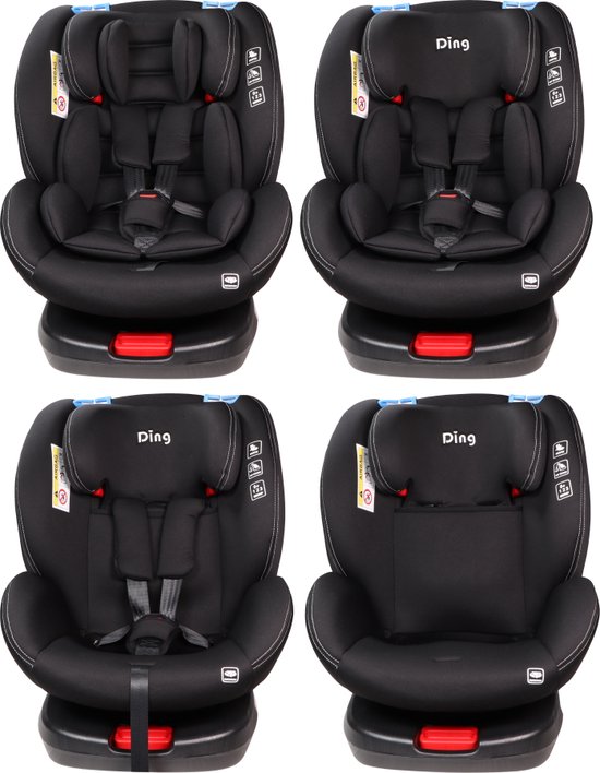 Siège auto 0-1-2-3 (0-36 kg) Cruz ISOFIX Noir - My Little Store