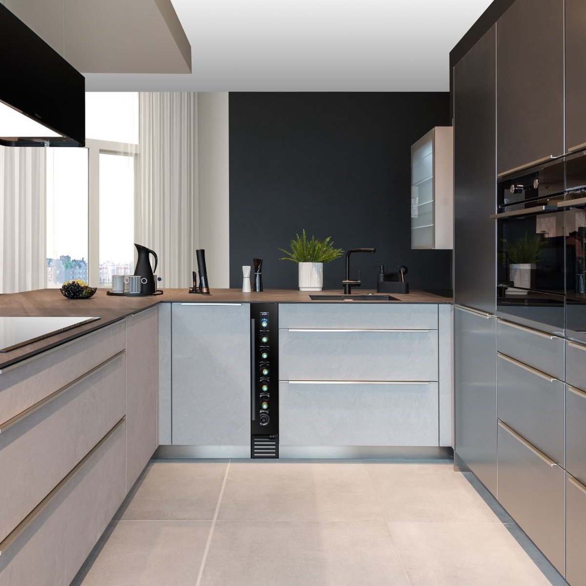 Climadiff CBU7S1B onderbouw wijnkoelkast - 1 temperatuur - afbeelding 3