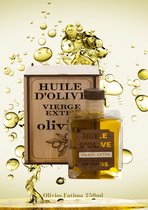 Olivios olijfolie  Fatima 250ml premium Spaanse olijfolie met houten label en houten cadeau box handgemaakt cadeau