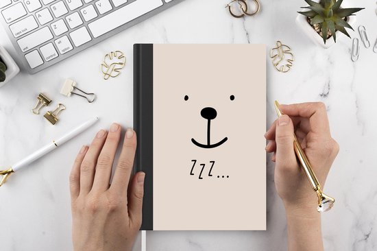 Cahier - Cahier d'écriture - Citations - Dormir - Enfants - Proverbes - Zzz... - Kids - Bébé - Cahier - Format A5 - Bloc-notes