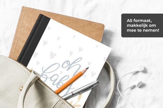 Carnet - Carnet d'écriture - Bébé - Citation - Enfants - Carnet - Format A5 - Bloc-notes