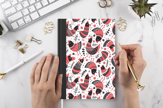 Carnet - Carnet d'écriture - Vogel - Kip - Patron - Carnet - Format A5 - Bloc-notes