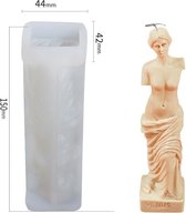 Kaars mal - Venus beeld - Griekse vrouw - Godin- lichaam - Siliconen mal- 3D vrouw figuur - DIY kaars maken - Kaarsen maken