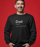 Vaderdag Trui Dad Noun | Kleur Zwart | Maat 3XL | Vaderdag Kados / Cadeautjes