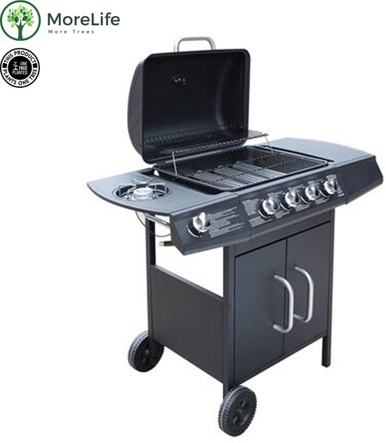 VidaLife Gasbarbecue Professionele Gas BBQ Moderne BBQ op gas