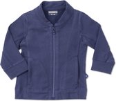 Silky Label vest met rits Plum Purple - maat 62/68 - paars