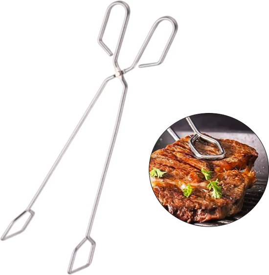 PD® - Vleestang - BBQ Tang - Serveertang - barbecue tang - barbecuetang - 31 cm