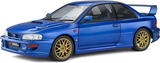 Solido S1807401 1:18 1998 Subaru Impreza 22b-Sonic Blauw BMW Collectible Miniatuur auto