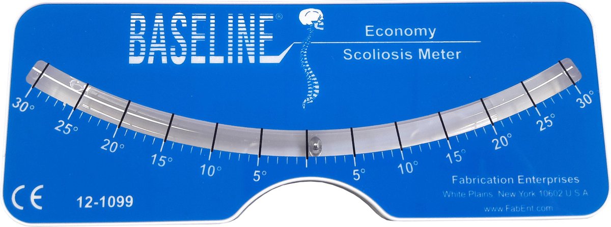 Scoliosis meter Baseline - fysiotherapie - kinesitherapie - scoliosis