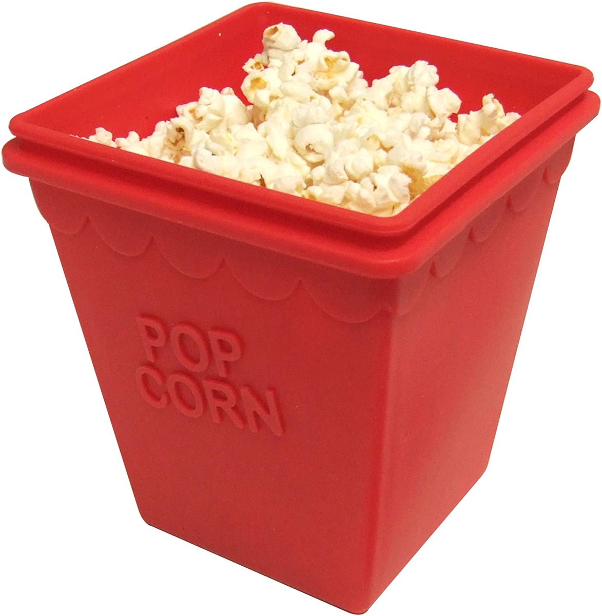 Fousenuk Popcorn magnetron, opvouwbare siliconen popcornhouder, BPA