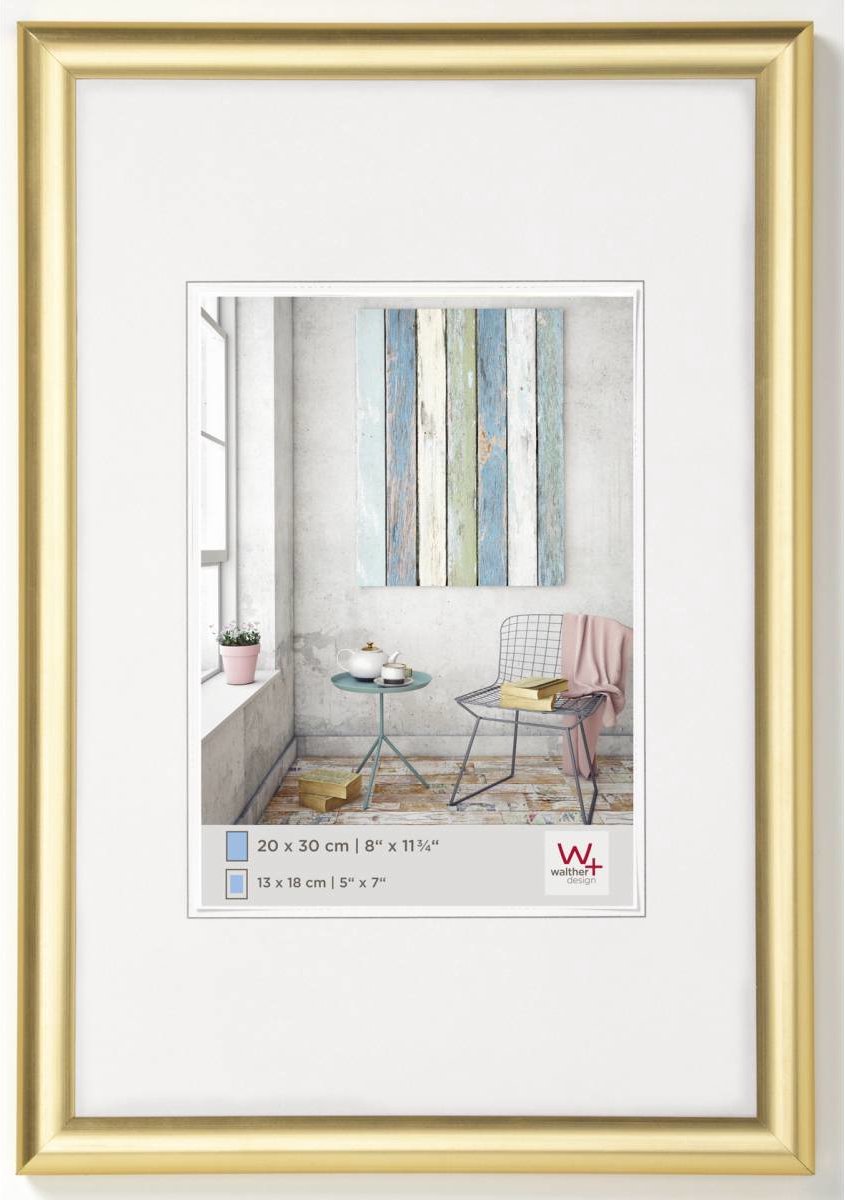 Walther Trendstyle - Kunststof lijst - Fotoformaat 40x50 cm - Goud