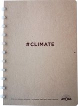 Atoma Climate schrift, ft A5, 144 bladzijden, geruit 5 mm 10 stuks