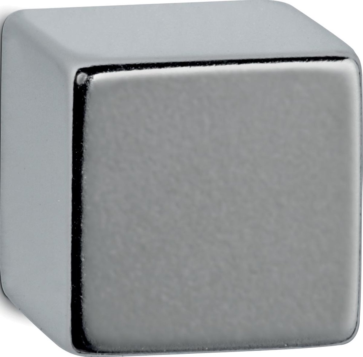 Maul Neodymium magneet (b x h x d) 20 x 20 x 20 mm dobbelsteen Zilver 1 stuk(s) 6169496