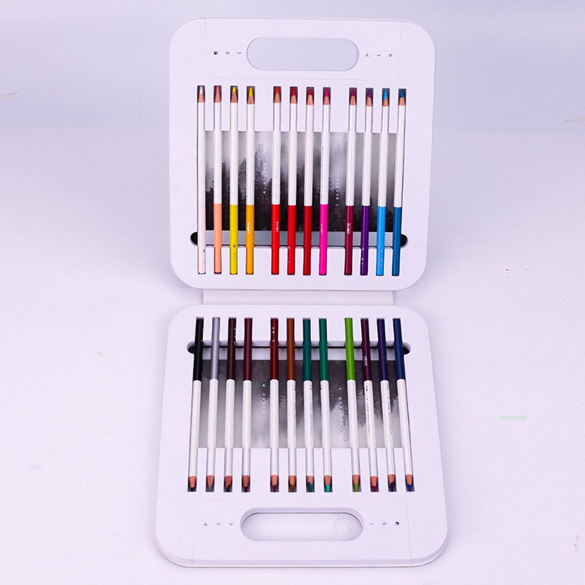 HIMI - aquarel potloden in handige draagkoffer - set van 24