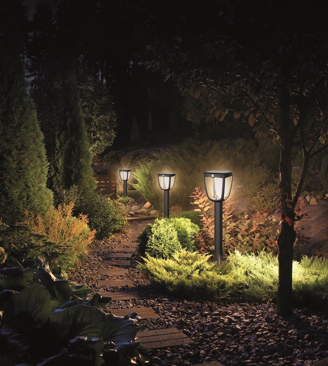 Sylvania Gizmo Solar Tuinverlichting Staande Lamp
