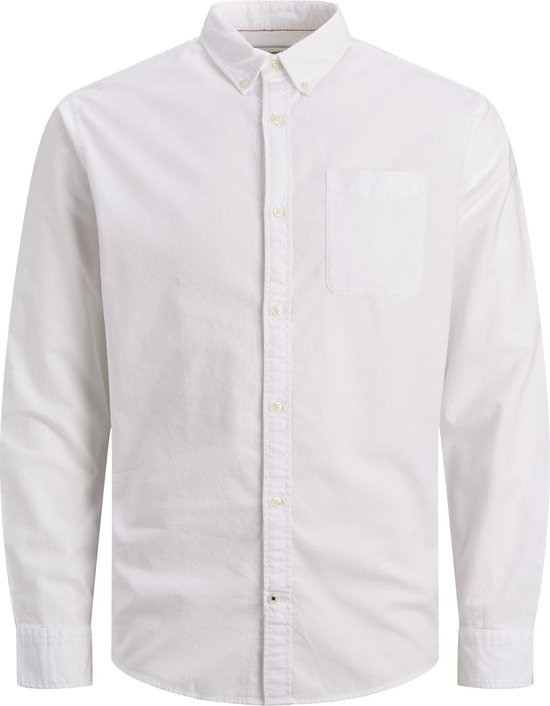 JACK & JONES PLUS JJEOXFORD SHIRT L/ S S21 PS NOOS Chemise Homme - Taille EU4XL US2XL