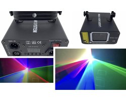 RGB kleuren laser 500mW (lasershow projector)
