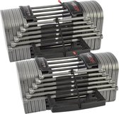 Powerblock Sport EXP - Verstelbare dumbbell Set - Gewichten - 1 tot 32 kg per hand - Set 5-70 PBSPSET2