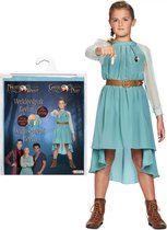 Nachtwacht Verkleedkleding - Verkleedpak Keelin 6/8j - Maat 134 -