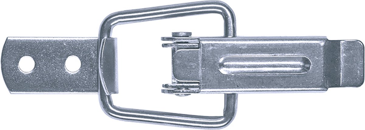 GOEBEL® - 100 x Spansluitingen Alu Aluminium 0/40 incl. Tegenhaak – Blindklinknagelgat 3,4 mm - 5577533040- Kistsluiting – Spansluiting - Premium kwaliteit - Inclusief Tegenstuk