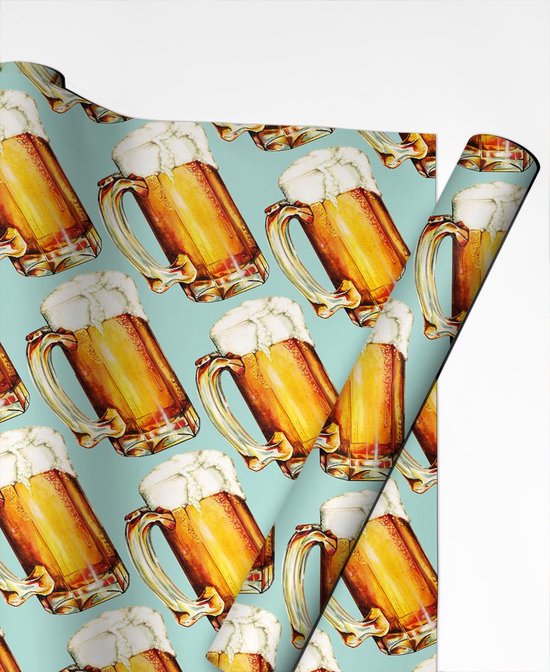 Beer Pattern - Cadeaupapier | bol.com