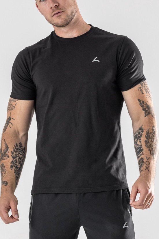 Reeva Performance Sportshirt Cotton - maat L - Sportshirt geschikt voor Fitness, Krachttraining en Crossfit